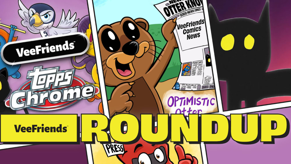 Weekly Roundup: VeeFriends Chrome 2025 Updates, Black Cat Origin Story, VeeFriends Comics in Sunday…