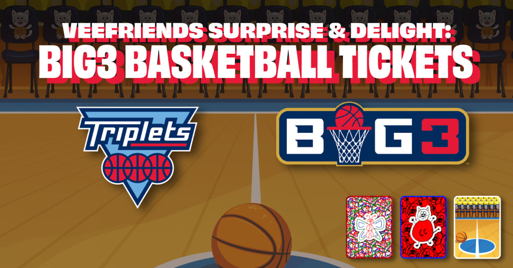 VeeFriends Gives Eligible Series 1 and Series 2 Holders Exclusive Access to The BIG3 Basketball…