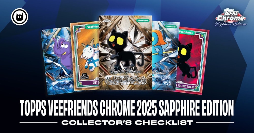 Topps VeeFriends Chrome 2025 — Sapphire Edition Full Collector’s Guide & Checklist