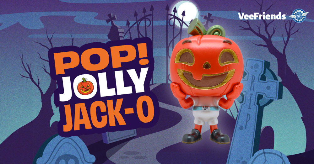 New York Comic Con’s Halloween Must-Have: Limited Edition POP! Jolly Jack-O by VeeFriends x Funko