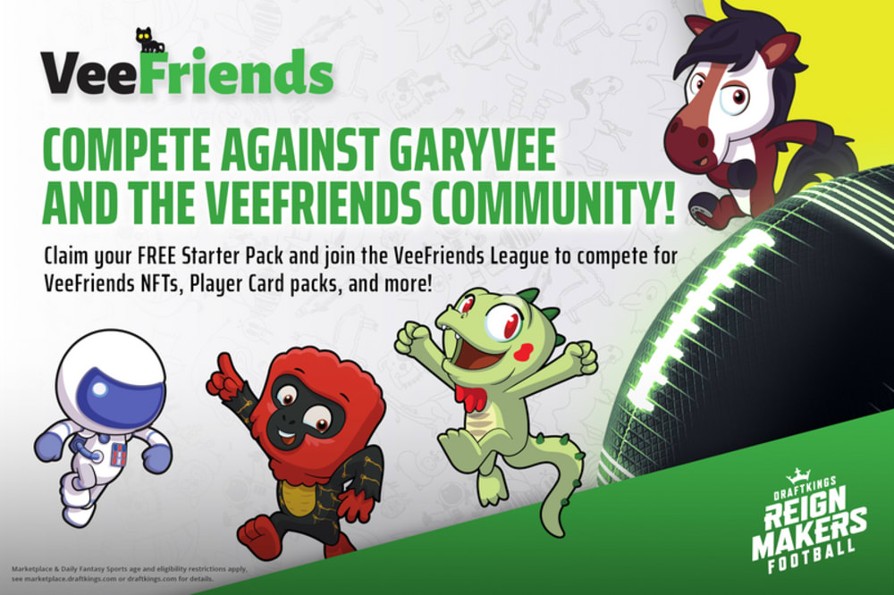 Challenge GaryVee in the VeeFriends Reignmakers Fantasy Football League!