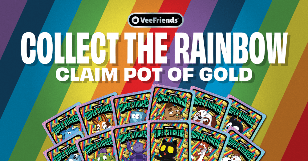 Collect the Rainbow to Unlock the Pot of Gold: VeeFriends x PSA Magazine Super Stickers