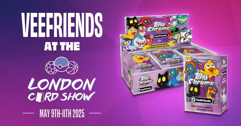 VeeFriends is Headed to the London Card Show to Celebrate Topps VeeFriends Chrome May 9–11th