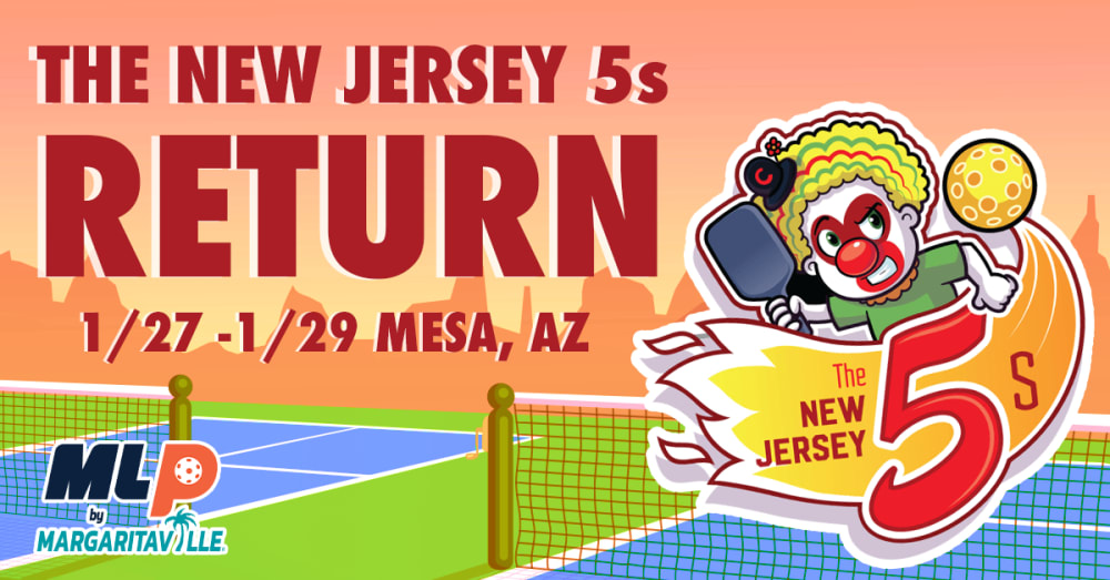 The New Jersey 5s Return for Major League Pickleball’s Season Opener in Mesa, AZ