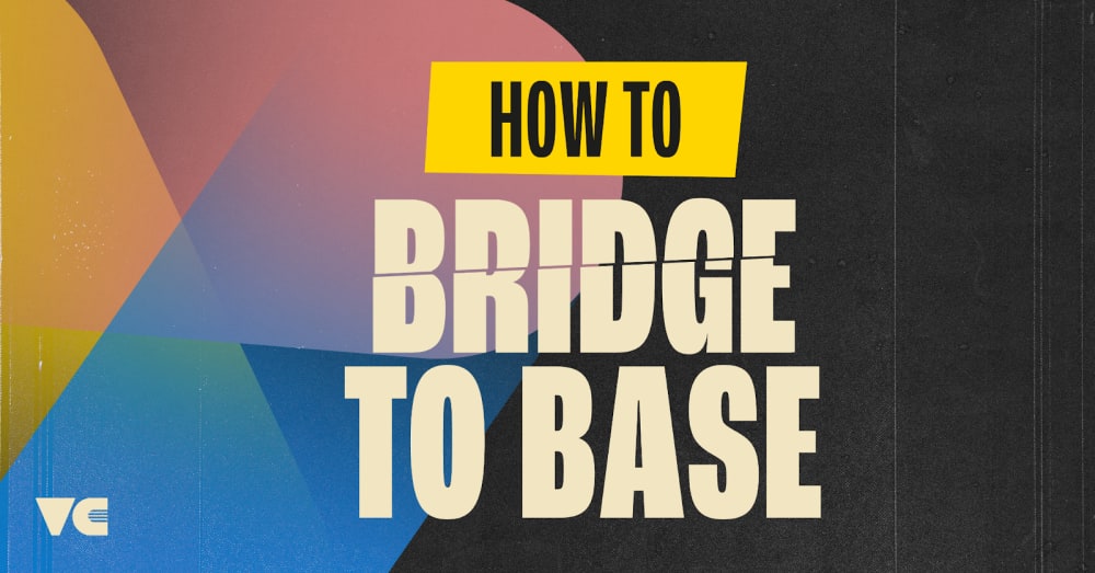 Bridging Assets to Base to Buy or Sell VeeCon Tickets