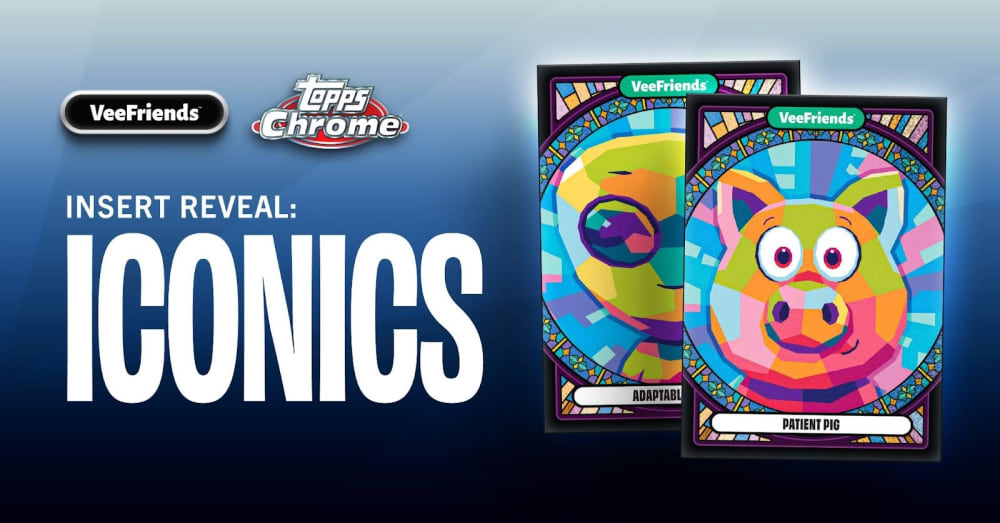 Road to Chrome: Unveiling the Iconics Insert in Topps VeeFriends Chrome 2025