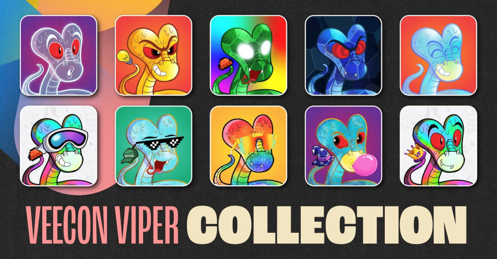 VeeCon 2024 Ticket Art Reveal: Meet the VeeCon Viper Collection!