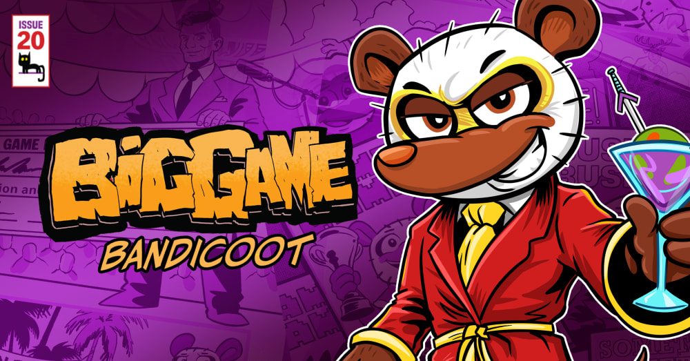 Big Game Bandicoot Will Win At Any Cost In Comic Book #20 | Character, Story, Cover Art & How To…