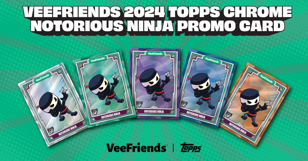 Introducing the First-Ever VeeFriends Topps Chrome Card, Available Exclusively at New York Comic…