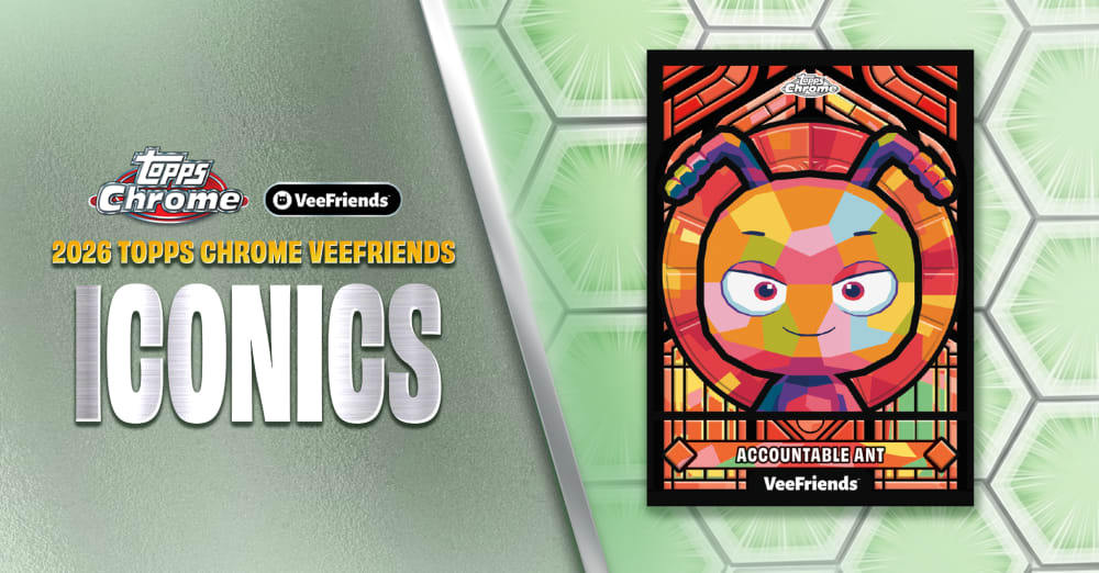 Road To Chrome: Spotlighting The Iconics Insert In Topps Chrome VeeFriends 2026