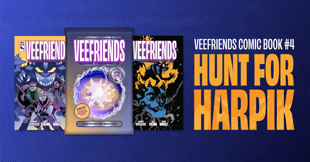 VeeFriends Comic Book #4: Hunt For Harpik Uncovers Mysteries of the Frowning Forest