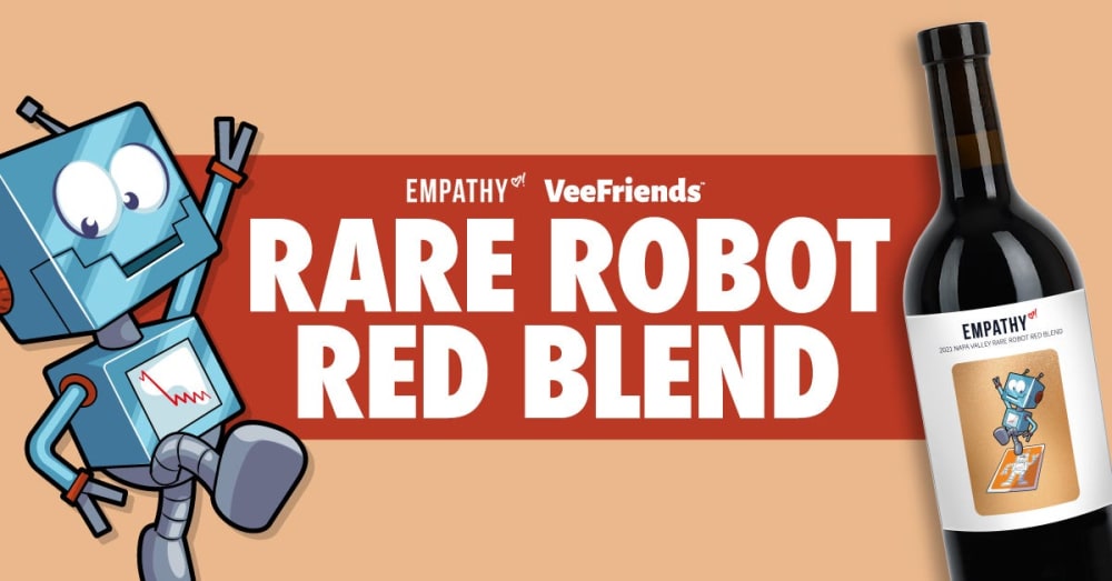 Announcing the 2021 Napa Valley Rare Robot Red Blend