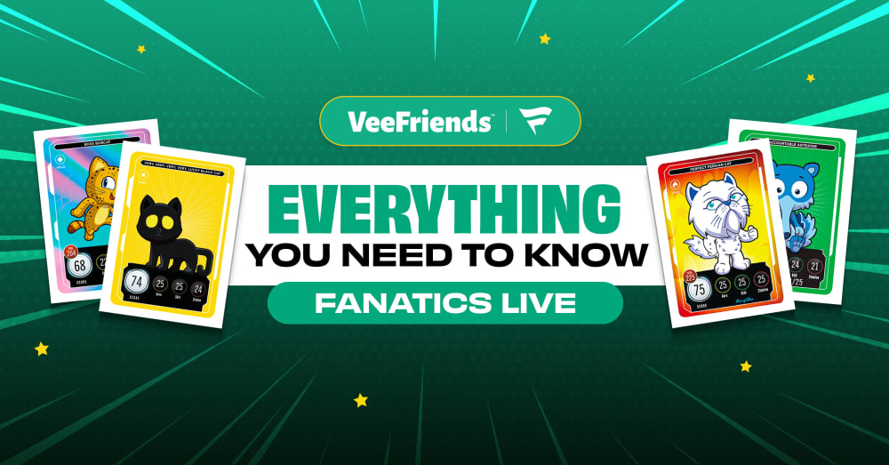 Your Ultimate Guide To Get VeeFriends Cards on Fanatics Live