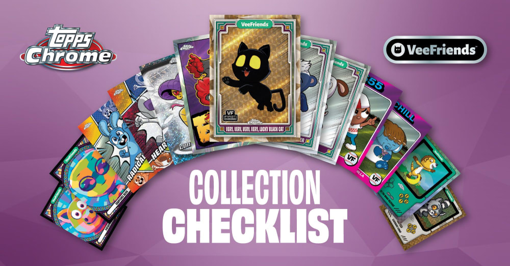 Topps VeeFriends Chrome 2025: Full Collector’s Guide & Checklist