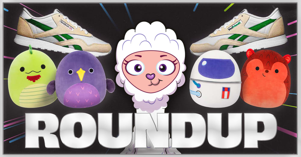 VeeFriends Roundup: Holder Exclusive Reebok Shoe Presale NEXT WEEK, VeeFriends Squishmallows…
