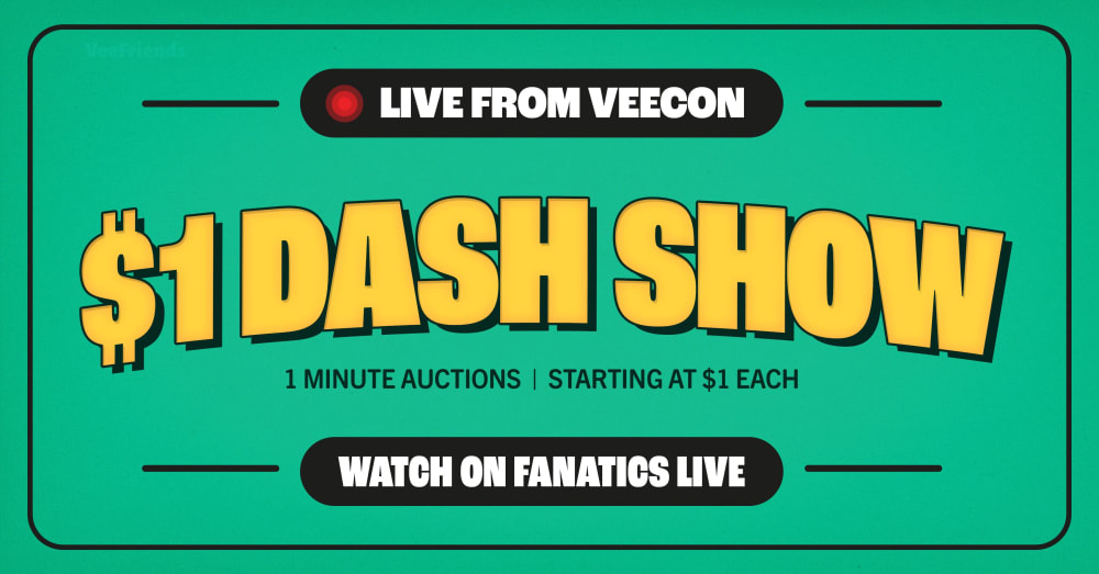 CALLING ALL COLLECTORS: One Dollar Dash Show Streaming Live Daily From VeeCon 2024