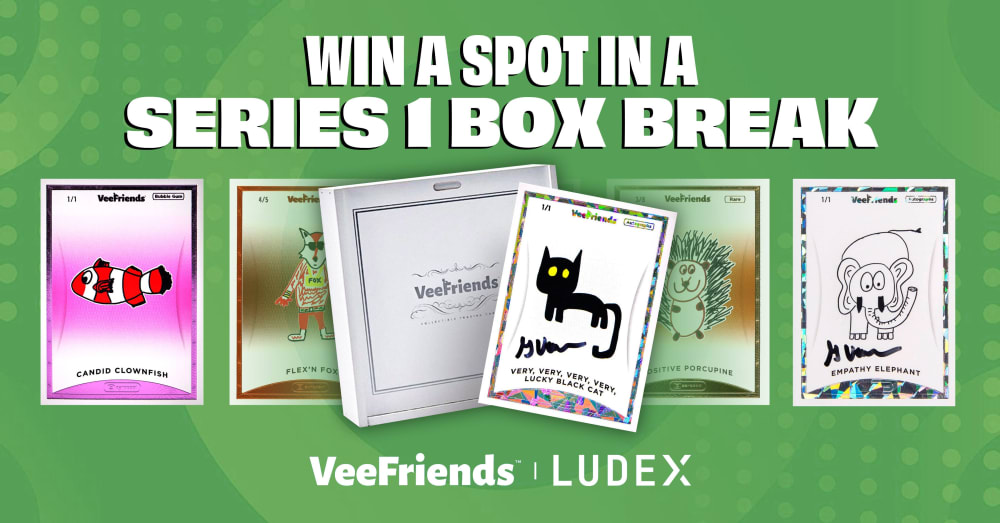 Ludex to Break Ultra Rare VeeFriends Series 1 Box & Give Away All Ten Cards!