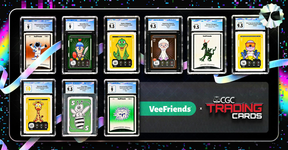 CGC Grading at VeeCon 2023: Submit, Grade, and Secure Your VeeFriends Cards and Collectibles with…
