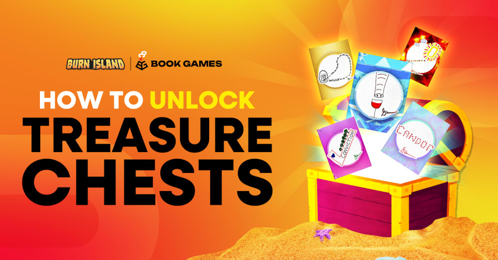 How To Use Your BOOK GAMES Tokens To Obtain Burn Island’s Treasure Chests