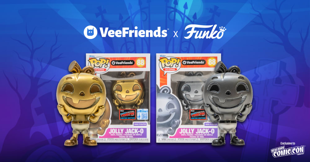 Two Exclusive VeeFriends x Funko POPs Revealed For New York Comic Con 2025 Release