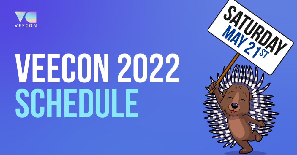 VeeCon: Saturday, May 21