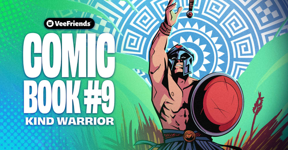 Kind Warrior Shows That The Heart Is Mightier Than The Sword In VeeFriends Comic Book #9