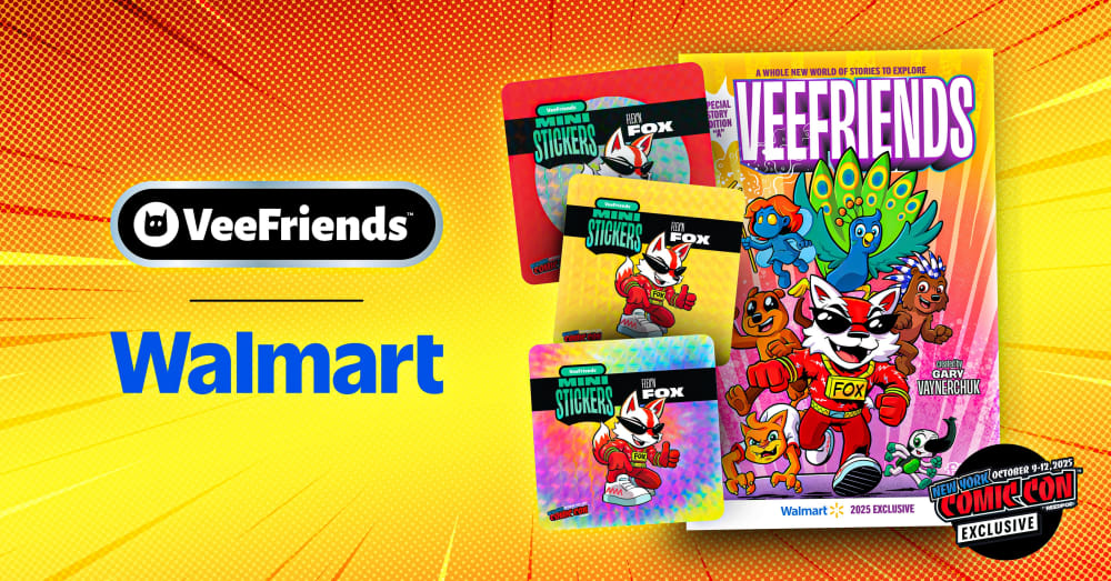 VeeFriends Releases Exclusive Comic Book With Walmart At NYCC 2025