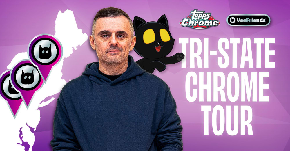 GaryVee’s Tri-State Chrome Signing Tour Hits on May 9th with a Secret Finale