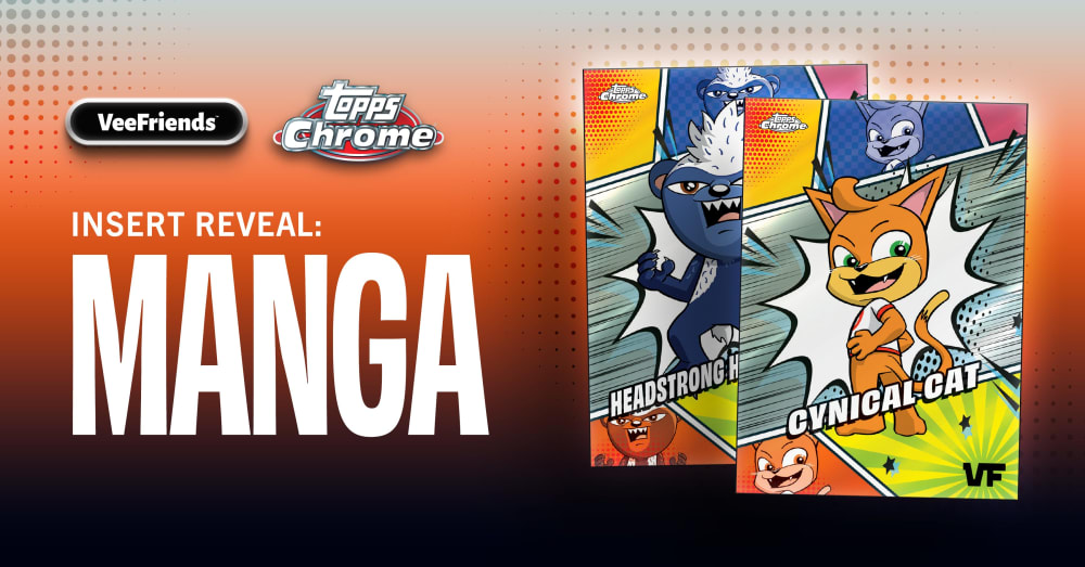 Road to Chrome: Unveiling the Manga Speckle Set in VeeFriends Topps Chrome 2025
