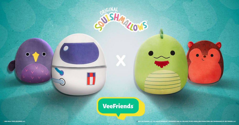 VeeFriends™ Partners With Toy Powerhouse, Jazwares, For Exclusive Squishmallows™ Release