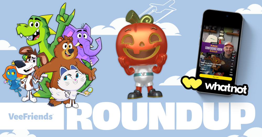 Weekly Roundup: Jolly Jack-O Funko Pop Announced, VeeFriends Cartoon Release, Fall Conference Room…