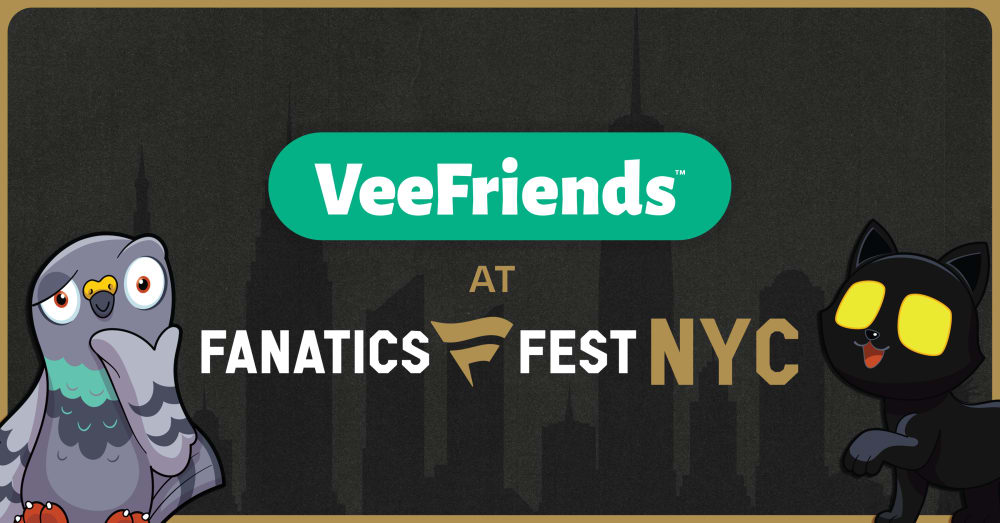 VeeFriends Joins Star-Studded Lineup at Fanatics Fest NYC on August 16–18 | Booth #2009