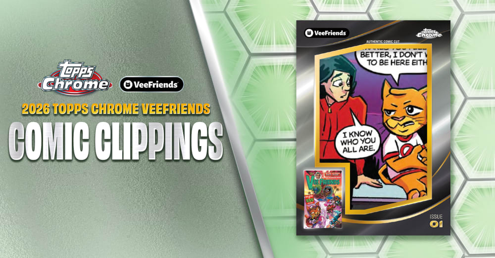 Comic Clippings Are Rare, Unique, 1-of-1 Chases In 2026 Topps Chrome VeeFriends