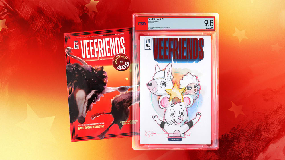 PSA Dropping SDCC Exclusive Blind Box With New Graded VeeFriends Comic Book #13 Variants |…