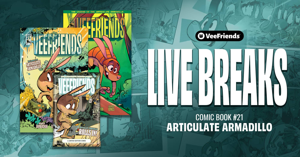 Comic Book #21: Articulate Armadillo Live Drop Schedule | Rarities, Showtimes
