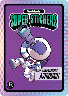 Adventurous Astronaut Card Image