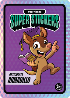 Articulate Armadillo Card Image