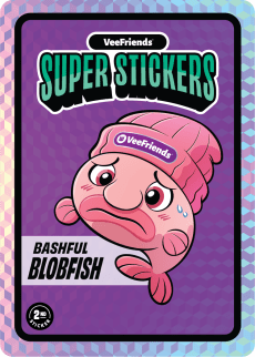 Bashful Blobfish Card Image