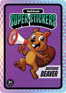 Boisterous Beaver Card Image