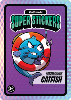 Compassionate Catfish Card Image