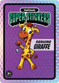 Genuine Giraffe Card Image