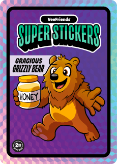 Gracious Grizzly Bear Card Image