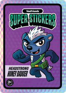 Headstrong Honey Badger Card Image