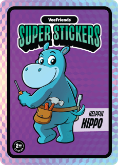 Helpful Hippo Card Image