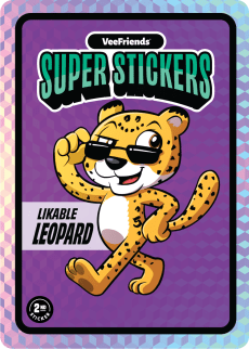 Likable Leopard Card Image
