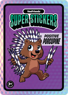 Positive Porcupine Card Image