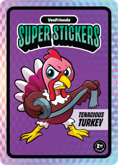Tenacious Turkey Card Image
