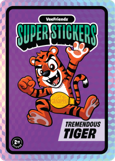 Tremendous Tiger Card Image