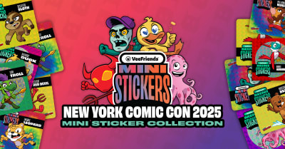 VeeFriends Dropping Brand-New Mini Stickers at New York Comic Con 2025
