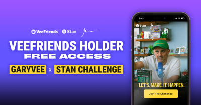 VeeFriends Holders Gifted Free Access to the GaryVee x Stan Challenge and Stan Membership